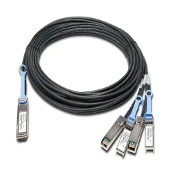 Кабель QSFP+ to 4x10G SFP+ Juniper Networks QFX-QSFP-DACBO-3M 3м черный