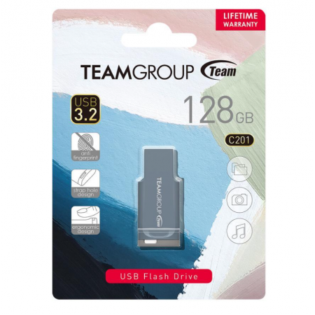 128 ГБ USB Флеш-накопитель Team Group C201 (TC2013128GL01) синий 128 ГБ USB Флеш-накопитель Team Group C201 (TC2013128GL01) синий
