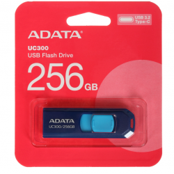 256 ГБ USB Флеш-накопитель ADATA UC300 (ACHO-UC300-256G-RNB/BU) синий