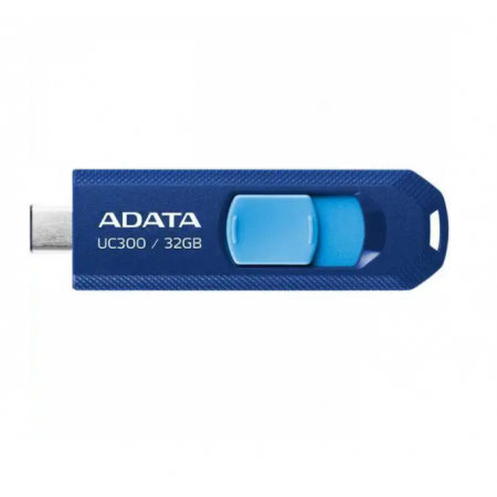 32 ГБ USB Флеш-накопитель ADATA UC300 (ACHO-UC300-32G-RNB/BU) синий
