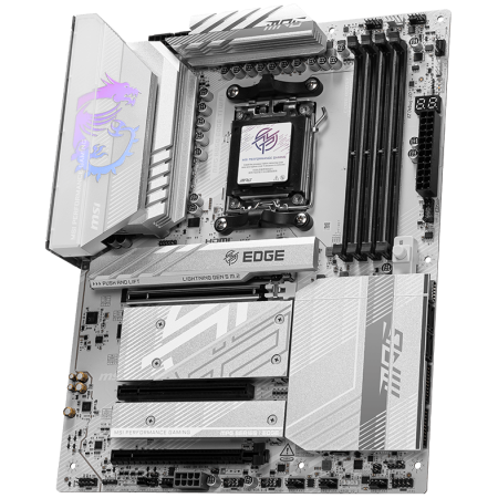 Материнская плата MSI MPG B850 EDGE TI WIFI белый