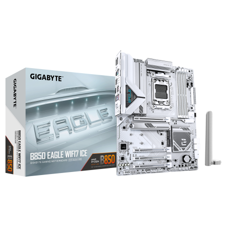 Материнская плата Gigabyte B850 Eagle WiFi7 ICE белый