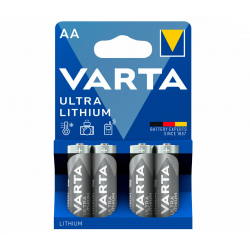 Батарейка Varta AA Professional Lithium [LR6] (6106-4) 4 шт cерый