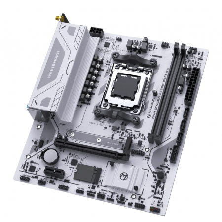 Материнская плата Maxsun Challenger B650M WIFI ICE белый