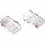 Коннектор Cablexpert RJ45 (LC-PTU-01/10) 10 шт прозрачный