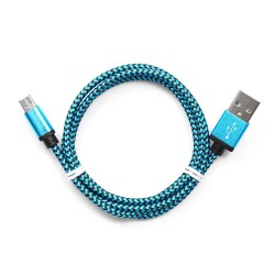 Кабель USB-Micro USB 2.0 Type-A Cablexpert CC-mUSB2bl1m 1 м синий
