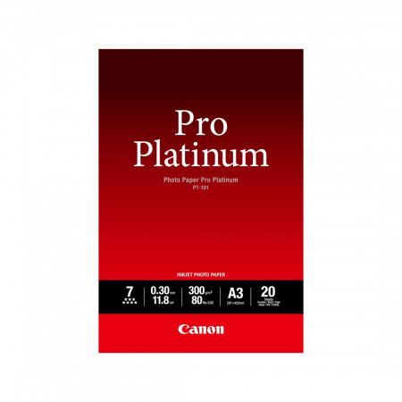 Фотобумага Canon PT-101 Pro Platinum (А3) белый