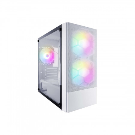 Компьютерный корпус 1STPLAYER X4-M-WH-2F7-14-W-1F7-W Белый