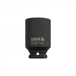 Головка ударная глубокая YATO YT‑1141 чёрная