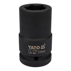 Головка ударная глубокая YATO YT‑1176 чёрная