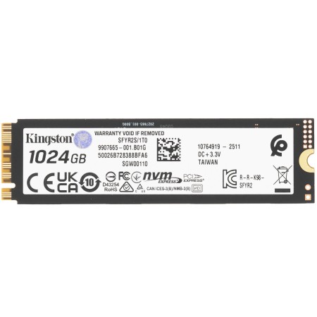 1 ТБ SSD диск Kingston Renegade G5 (SFYR2S/1T0) черный