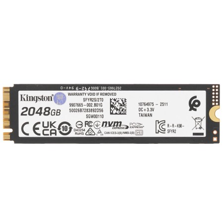 2 ТБ SSD диск Kingston Renegade G5 (SFYR2S/2T0) черный