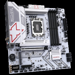 Материнская плата Colorful BATTLE-AX B860M-WHITE WIFI V20 серый
