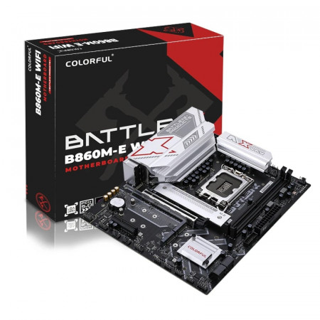 Материнская плата Colorful BATTLE-AX B860M-E WIFI V20 черный