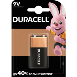 Батарейка Duracell Basic 9V (6LP3146/MN1604) 1 шт черный