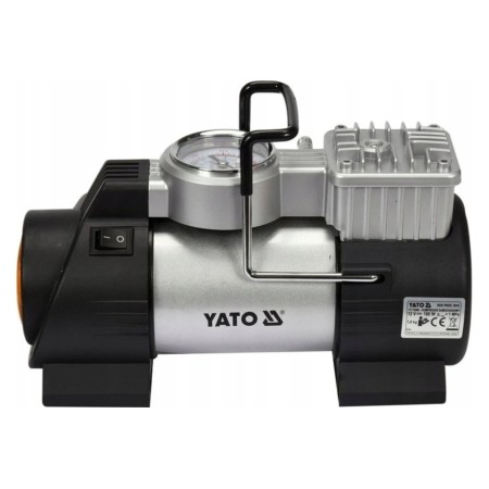 Автомобильный компрессор Yato YT-73460 серый