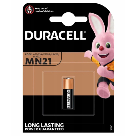 Батарейка Duracell MN21 1 шт черный