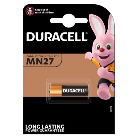 Батарейка Duracell MN27 1 шт черный