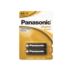 Батарейка Panasonic AA (LR6APB/2BP) 2 шт коричневый