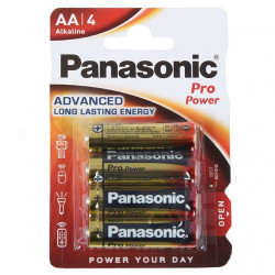 Батарейка Panasonic AA (LR6PPG/4BP) 4шт коричневый