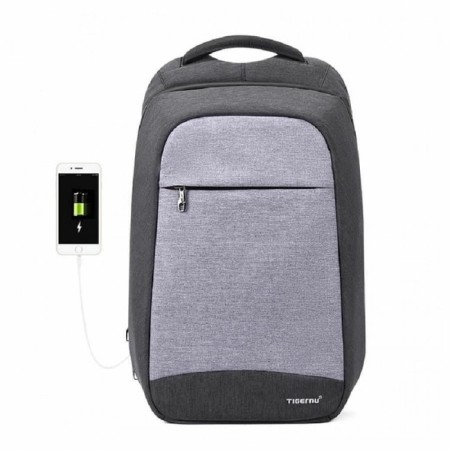 15.6" Рюкзак Tigernu T-B3335 серый