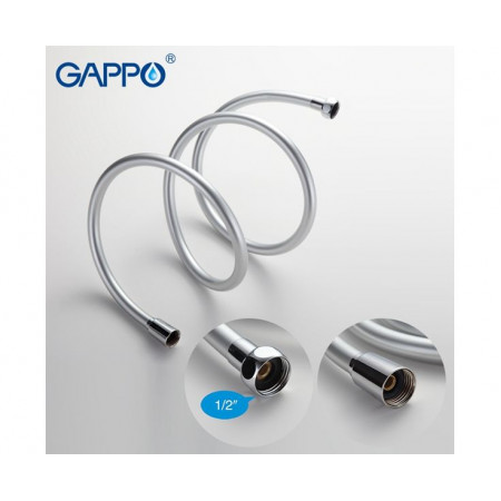 Шланг для душа Gappo G47 хром