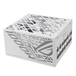 Блок питания ASUS ROG Strix 1000W Platinum White Edition (ROG-STRIX-1000P-GAMING-WHITE) белый