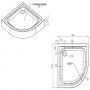 душевой поддон AM.PM Gem W90T-401-090W (W90T-401-090W) белый