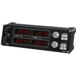 Контроллер для игровых авиасимуляторов Logitech G Flight Radio Panel черный