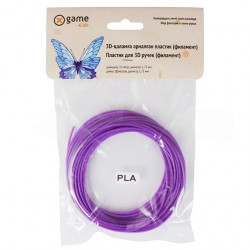 Пластик для 3D принтера X-Game kids 3D PLA-Purple-10 фиолетовый