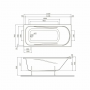Ванна AM.PM Sense New W76A-150-070W-A (W76A-150-070W-A) белый