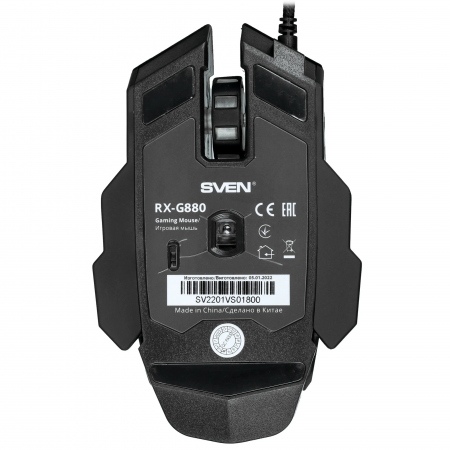 Мышь проводная SVEN RX-G880 черный