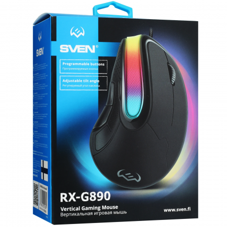 Мышь проводная SVEN RX-G890 черный
