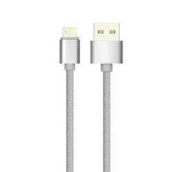 Кабель micro USB/Lightning 8-pin - USB 2.0 Type-A OLMIO Magic 5/8 (38767) 1 м серый
