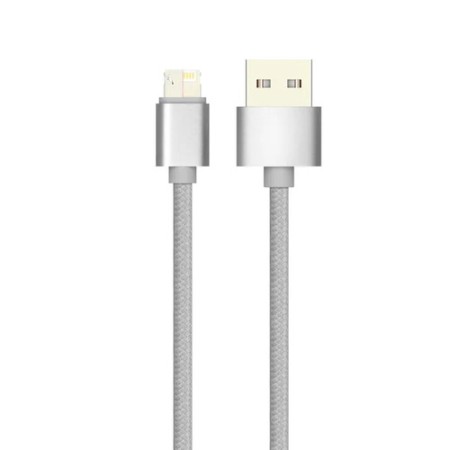 Кабель micro USB/Lightning 8-pin - USB 2.0 Type-A OLMIO Magic 5/8 (38767) 1 м серый