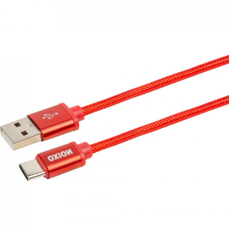 Кабель USB Type-C USB 2.0 Type-A OLMIO Deluxe 1m Red