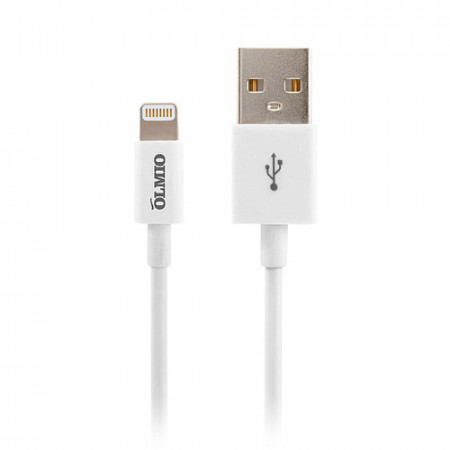 Кабель Lightning USB 2.0 Type-A OLMIO (38655) 1m White