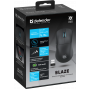 Мышь беспроводная + проводная Defender Blaze GM-148 (52148) черный