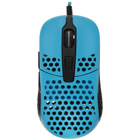 Мышь проводная Xtrfy M42 (XG-M42-RGB-BLUE) голубой
