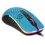 Мышь проводная Xtrfy M42 (XG-M42-RGB-BLUE) голубой
