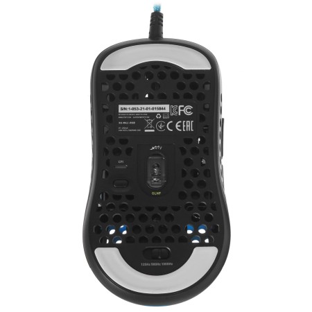 Мышь проводная Xtrfy M42 (XG-M42-RGB-BLUE) голубой
