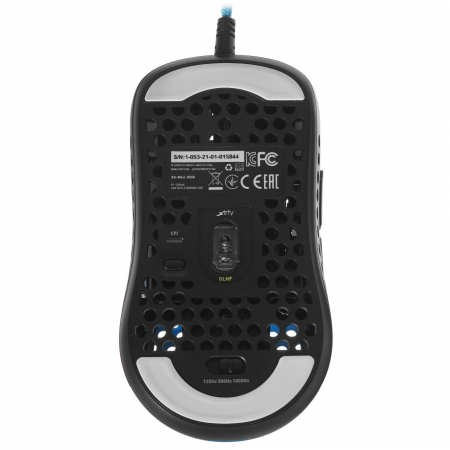 Мышь проводная Xtrfy M42 (XG-M42-RGB-BLUE) голубой