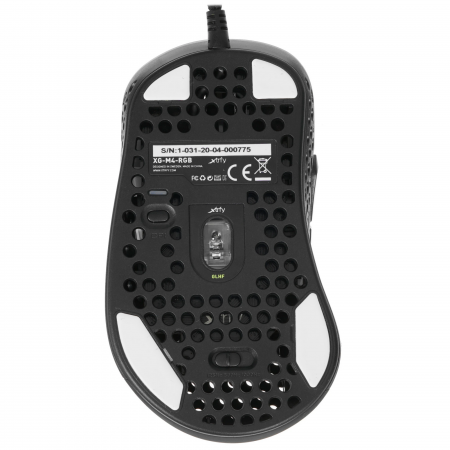 Мышь проводная Xtrfy M4 RGB (XG-M4-RGB-BLACK) черный