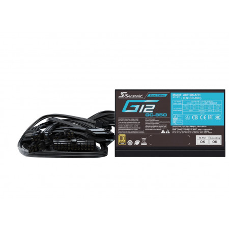 Блок питания Seasonic G12 GC-850 (SSP-850RT2) черный