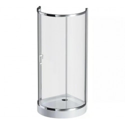 Душевое ограждение AM.PM W83G-333-095CT Like Round серебристый