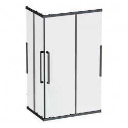 Душевое ограждение AM.PM W84G-403-12080-BТ Func Square Slide черный