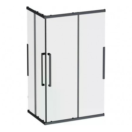 Душевое ограждение AM.PM W84G-403-12080-BТ Func Square Slide черный