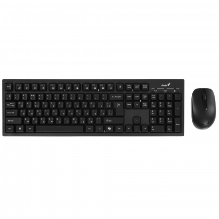 Клавиатура + мышь беспроводная Genius (Smart KM-8101) чёрный