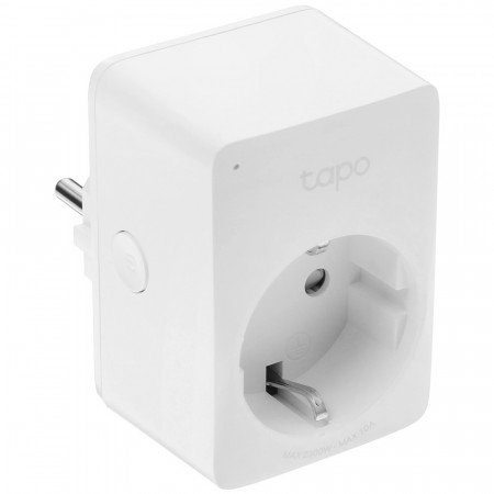 Умная мини Wi‑Fi розетка Tapo P100(2‑pack)(EU) белый