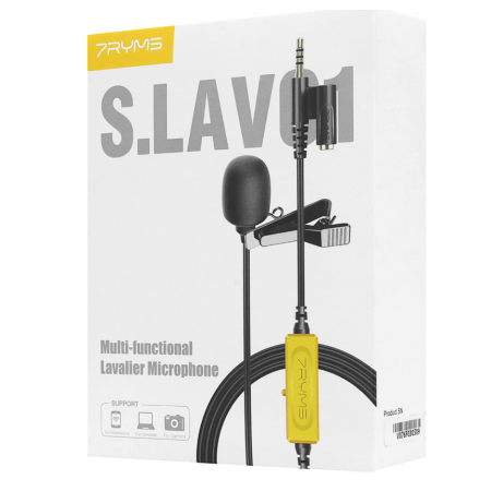 Микрофон 7RYMS S.LAV01 6m черный
